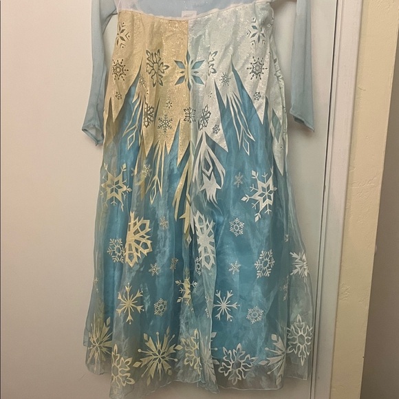 Disney Frozen Blue and Silver Costume Dress Childs size 7/8 - Picture 7 of 14